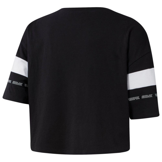 Reebok Γυναικεία κοντομάνικη μπλούζα crop top ''Meet you there''